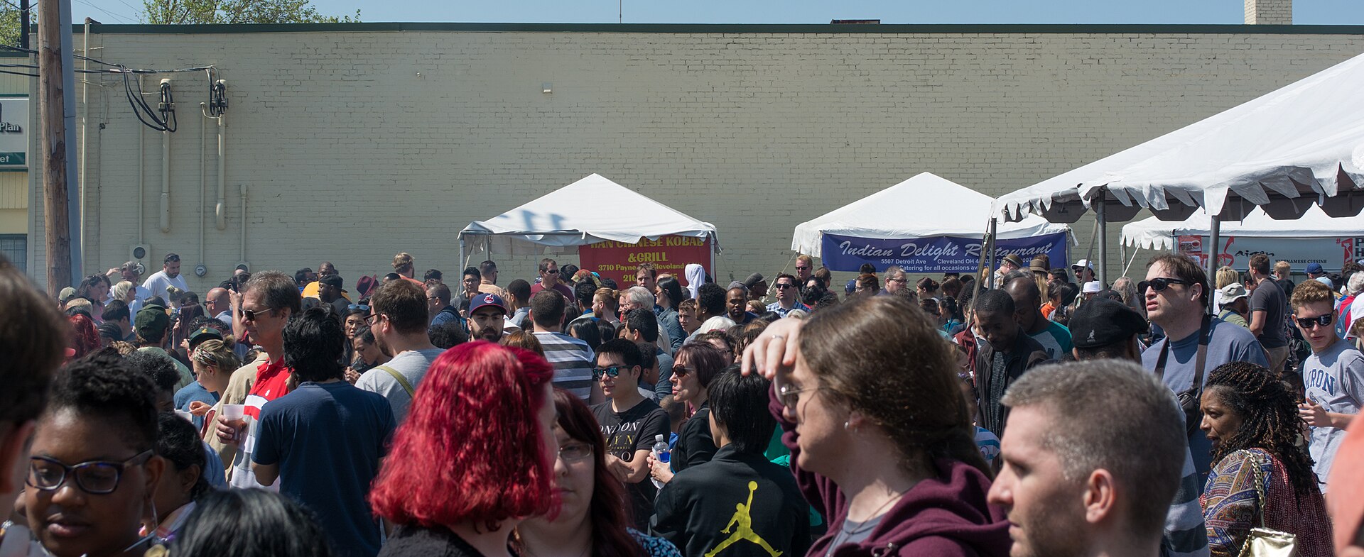 Festival crowd